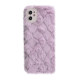 Чохол Fluffy Love Case iPhone 12 purple 2001001749255