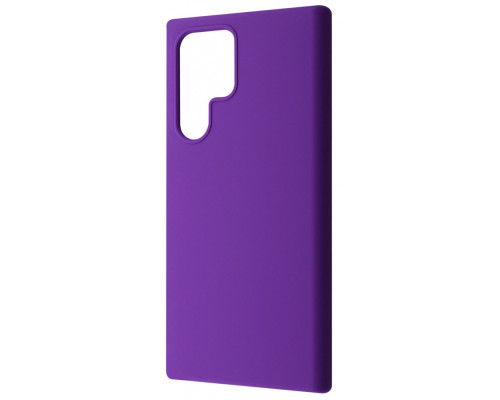 Чохол WAVE Full Silicone Cover Samsung Galaxy S22 Ultra dark purple