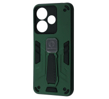 Чохол Armor Magnetic Xiaomi Redmi 13 4G/Poco M6 4G/Note 13R dark green