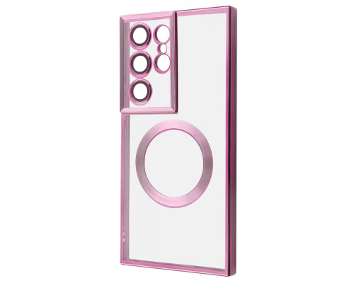 Чохол WAVE Metal Color Case with Magnetic Ring Samsung Galaxy S23 Ultra rose gold