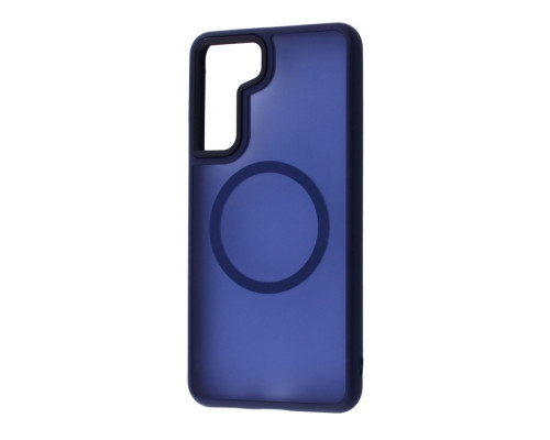 Чохол WAVE Matte Insane Case with Magnetic Ring Samsung Galaxy S21 FE (G990B) midnight blue