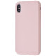 Чохол WAVE Full Silicone Cover iPhone Xs Max pink sand