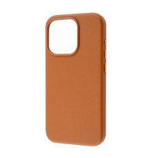 Чохол WAVE Premium Leather Edition Case with Magnetic Ring iPhone 15 Pro umber