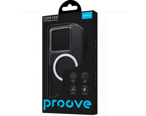 Чохол Proove Clear Case with Magnetic Ring Xiaomi 17T clear 2003000351149