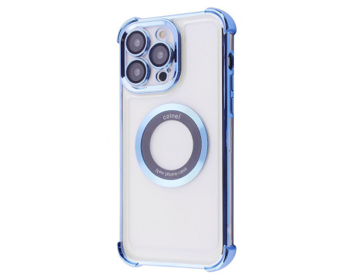 Чохол Glossy Case with Magnetic Ring iPhone 13 Pro Max sierra blue