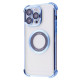 Чохол Glossy Case with Magnetic Ring iPhone 13 Pro Max sierra blue