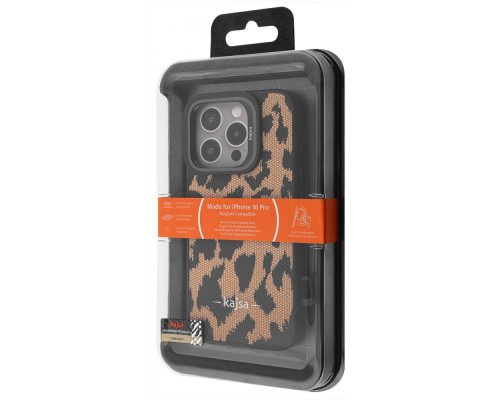 Чохол Kajsa Glamorus Collection with Magnetic Ring iPhone 16 Pro silver 2003000170863