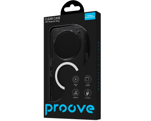Чохол Proove Clear Case with Magnetic Ring Nothing Phone (3a) Pro transparent 2003000258974