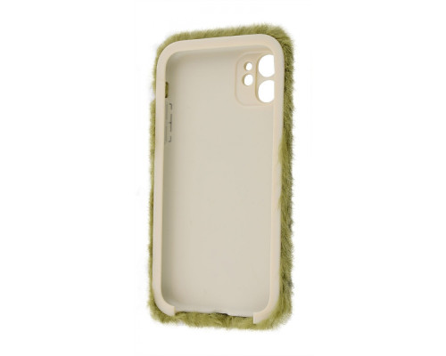 Чохол Fluffy Love Case iPhone 15 green 2001001749729