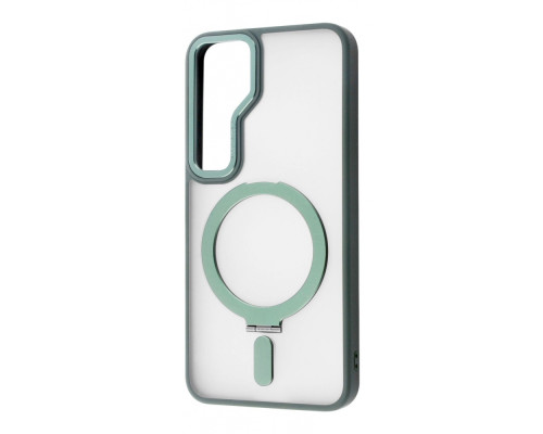 Чохол WAVE Attraction Case with Magnetic Ring Samsung Galaxy S24 green 2001001814052