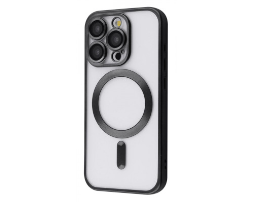 Чохол Metal Matte Case with Magnetic Ring iPhone 15 Pro black 2001001799564