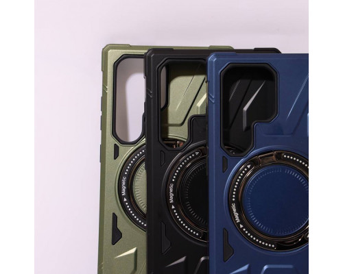 Чохол WAVE Iron Grip with Magnetic Ring Samsung Galaxy S24 Ultra black 2003000162943