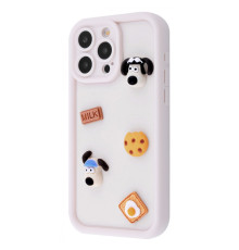 Чохол Pretty Things Case iPhone 13 Pro white/coockie