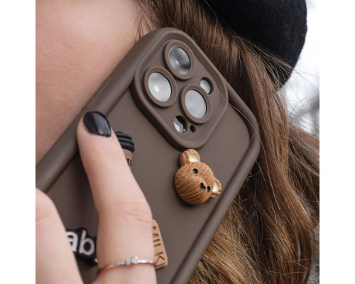 Чохол Pretty Things Case iPhone 13 Pro white/coockie