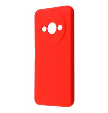 Чохол WAVE Full Silicone Cover Xiaomi Redmi A3 red