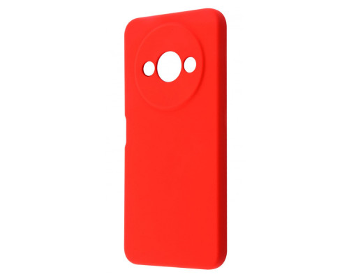 Чохол WAVE Full Silicone Cover Xiaomi Redmi A3 red