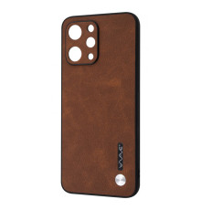 Чохол WAVE Leather Case Xiaomi Redmi 12 4G dark brown