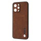 Чохол WAVE Leather Case Xiaomi Redmi 12 4G dark brown