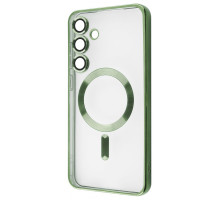 Чохол WAVE Metal Color Case with Magnetic Ring Samsung Galaxy S24 FE dark green