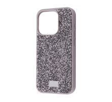 Чохол Bling World Rock Diamond (TPU) iPhone 14 Pro gray titanium 2001001934132