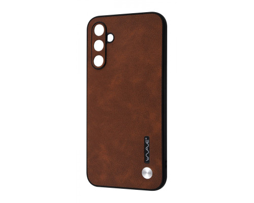 Чохол WAVE Leather Case Samsung Galaxy A14 dark brown