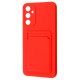 Чохол WAVE Colorful Pocket Samsung Galaxy A05s red