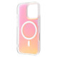 Чохол WAVE Matte Gradient Colors with Magnetic Ring iPhone 16 Pro orange/yellow