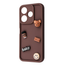 Чохол Pretty Things Case Xiaomi Redmi 13 4G/Poco M6 4G/Note 13R brown/bear 2001001980313