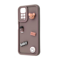 Чохол Pretty Things Case Xiaomi Redmi Note 11 4G/Redmi Note 11S brown/bear