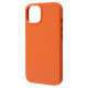 Чохол WAVE Premium Leather Edition Case with Magnetic Ring iPhone 14 orange 2001000588558