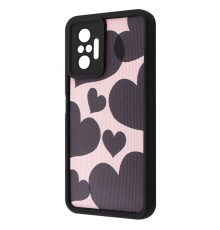Чохол WAVE Artfull Case Xiaomi Redmi Note 10 Pro black hearts