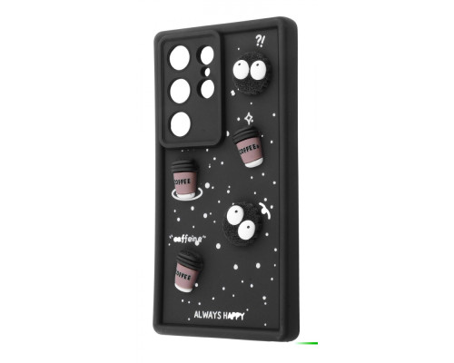 Чохол Pretty Things Case Samsung Galaxy S24 Ultra black/coffee