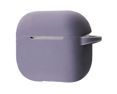 Чохол Silicone Shock-proof case for Airpods 3 lavender gray 2001000465767