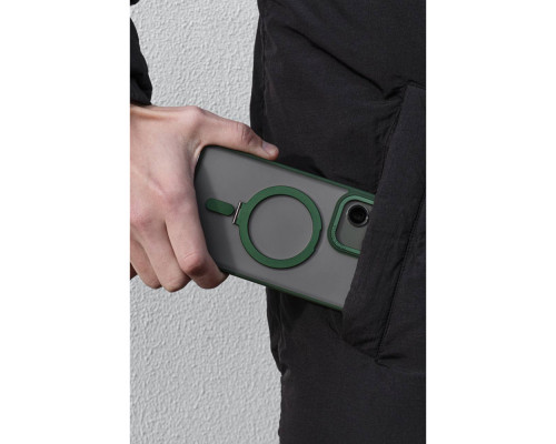 Чохол WAVE Attraction Case with Magnetic Ring Samsung Galaxy S23 Plus black