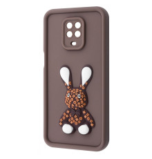 Чохол Pretty Things Case Xiaomi Redmi Note 9S/Note 9 Pro brown/rabbit