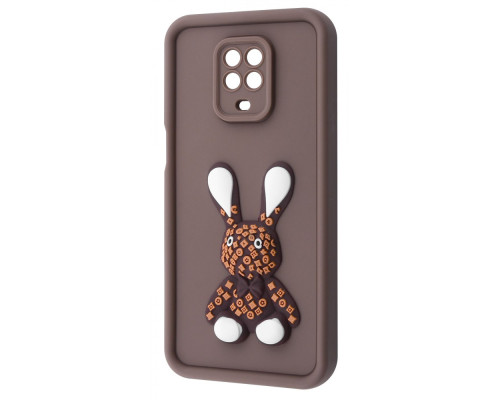 Чохол Pretty Things Case Xiaomi Redmi Note 9S/Note 9 Pro brown/rabbit