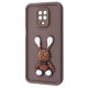 Чохол Pretty Things Case Xiaomi Redmi Note 9S/Note 9 Pro brown/rabbit