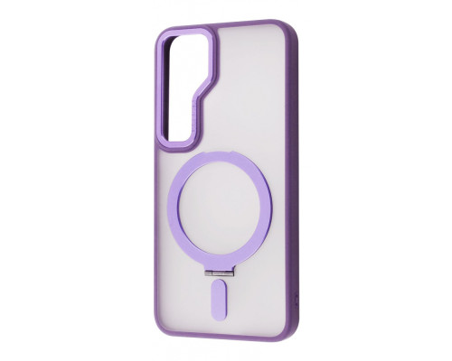 Чохол WAVE Attraction Case with Magnetic Ring Samsung Galaxy S24 Ultra purple