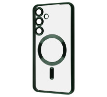 Чохол WAVE Metal Color Case with Magnetic Ring Samsung Galaxy S25 Plus dark green