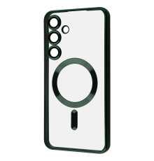 Чохол WAVE Metal Color Case with Magnetic Ring Samsung Galaxy S25 Plus dark green 2003000204407