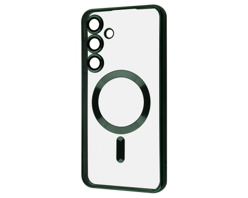 Чохол WAVE Metal Color Case with Magnetic Ring Samsung Galaxy S25 Plus dark green