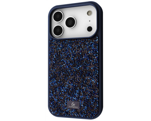 Чохол Bling World Rock Diamond (TPU) iPhone 17 Pro blue 2003000275797