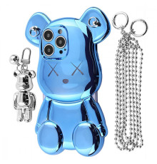 Чохол Teddy Bear Case with Strap iPhone 13 Pro Max sierra blue 2001001958350