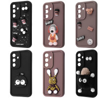 Чохол Pretty Things Case Samsung Galaxy A16 brown/fluffy white 2003000218633