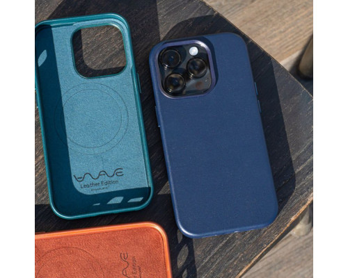 Чохол WAVE Premium Leather Edition Case with Magnetic Ring iPhone 14 Plus/15 Plus ink 2001000588626