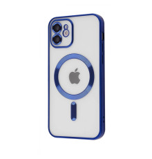 Чохол Metal Matte Case with Magnetic Ring iPhone 12 midnight blue 2001001777579