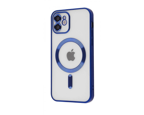 Чохол Metal Matte Case with Magnetic Ring iPhone 12 midnight blue 2001001777579