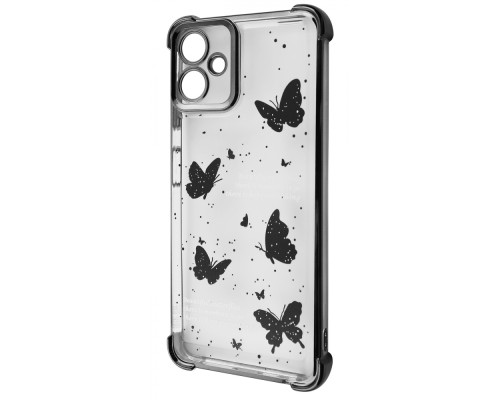 Чохол WAVE Winkie Samsung Galaxy A06 black/butterfly 2003000254310
