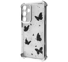 Чохол WAVE Winkie Samsung Galaxy A55 silver/butterfly 2003000254426