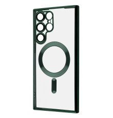 Чохол WAVE Metal Color Case with Magnetic Ring Samsung Galaxy S22 Ultra dark green 2001001822828